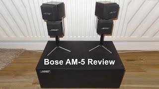 Bose Acoustimass 5 Speakers AM5 MK1 HiFi Review [upl. by Ulrikaumeko]