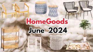 Home Goods Finds June 2024  Whats new at HOMEGOODS Shop with me [upl. by Aillil212]