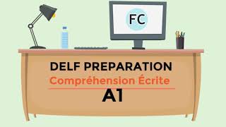 DELF A1 Compréhension écrite Exercice 3 [upl. by Dhruv312]