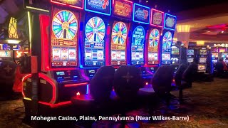 Mohegan Pennsylvania Casino Walk Around the Outer Circle Near WilkesBarre PA [upl. by Nwahs524]