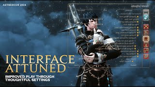 Interface Attuned Improved Play Through Thoughtful Settings in FFXIV [upl. by Suirtemid]