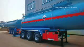 1929KL LLDPE Lined 94 Suphuric Acid Hydrochloric Acid Tanker [upl. by Hall]