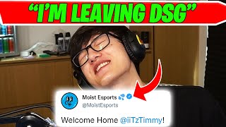 iiTzTimmy Leaves DSG amp Joins MOIST ESPORTS❗ Apex Legends [upl. by Ibbetson]