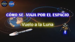 Cómo son los Viajes espaciales El Viaje a la Luna del Apolo [upl. by Gualterio]