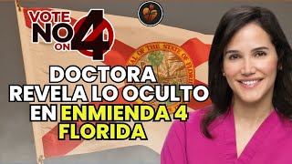 🚨LA VERDAD DETRAS ENMIENDA 4 EN FLORIDA Dr Christina Pena Vacunas industria farmaceutica y mas🚨 [upl. by Zenas]