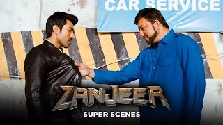 Sanjay Dutt Baimaani Ka Dhandha Bhi Imaandaari Se Karta Hai  Ram Charan  Zanjeer Hindi Movie [upl. by Mahgirb]