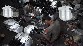 High Quality Pressure Cooker Manufacturing Factory Process [upl. by Elkcim258]