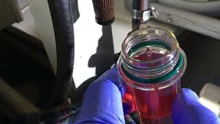 Changing Racor Inline Fuel Filter S2502 S2501 10 micron [upl. by Decrem364]