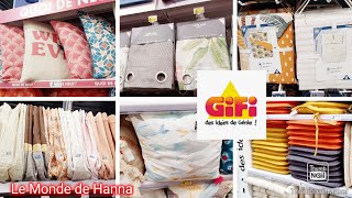 GIFI 2107 LINGE MAISON 🏠 RIDEAUX PARURES [upl. by Domingo]