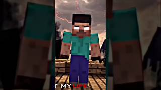 HEROBRINE 😎 VS ALL ENTITY OF MINECRAFT 😈 shorts [upl. by Durno440]