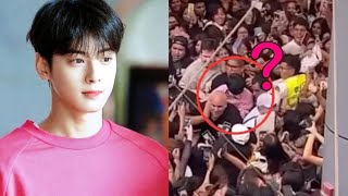 Fact Check Did ASTRO’s Cha Eunwoo Experience A Dangerous Crowd Crush In Brazil [upl. by Jude]