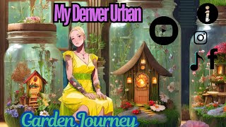 My Denver Urban Garden Journey 5 Video [upl. by Schonfield39]