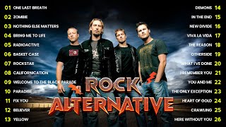 Alternative Rock Of The 2000s  Linkin park Evanescence Coldplay Creed AudioSlave Metallica [upl. by Ennairac]