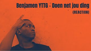 BENJAMEN  DOEN NET JOU DING  yttg afrikaanshiphop afrikaansrap [upl. by Marco]