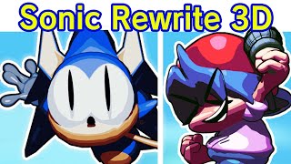 Friday Night Funkin Rewrite SonicEXE Reanimated  Falter Alters Prime Retake FNF Mod Sonic 3d [upl. by Melanie494]