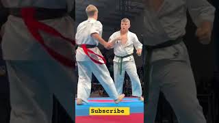 Brutal Tobi mawashi Geri knockout ko karate shorts kyokushinway [upl. by Anthea]