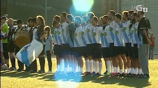 Fútbol gaélico masculino Galicia Francia amigable Deporte galego CRTVG [upl. by Barty]