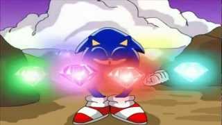 Super Sonic Transformation  Nazo Unleashed  HD [upl. by Sapowith]