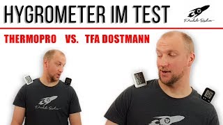 Hygrometer Test ► TFA Dostmann vs ThermoPro ✅ TOP ThermoHygrometer im Duell  produktraketede [upl. by Centonze]