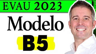 REDOX en medio Básico Ejercicio EVAU QUÍMICA Modelo 2023 [upl. by Elades]