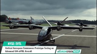 Vertical Aerospace EVTL Commences Prototype Testing on Advanced VX4 eVTOL Aircraft [upl. by Aubrie]