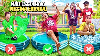 NÃO ESCOLHA A PISCINA ERRADA Grupo dos Rosa [upl. by Fisken172]