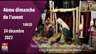 Messe du dimanche 24 décembre 2023  Couvent Saint Antoine [upl. by Tapes]