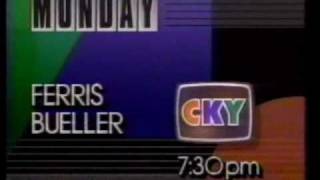 CKY Ferris Bueller promoLive It Up special intro 1990 [upl. by Annabell536]