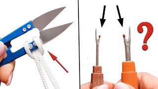 Sewing trick  why does your seam ripper have a red ball Discover it [upl. by Naul890]