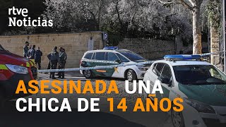 DETENIDO un hombre de 22 AÑOS tras confesar el ASESINATO de una MENOR en ALCALÁ LA REAL  RTVE [upl. by Braun]