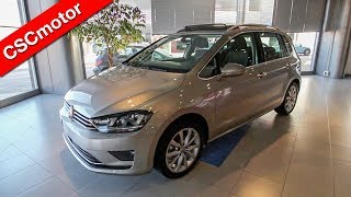 Volkswagen Golf Sportsvan  2014  2018  Revisión en profundidad [upl. by Adnaluoy]