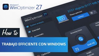 Ashampoo WinOptimizer 27  Trabajo eficiente con Windows [upl. by Valerle]