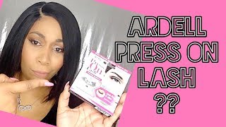 How to Apply Ardell Press On Lashes  First Impression  ThePolishedSwan [upl. by Straub371]