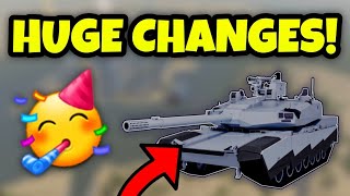 The Tanks Got A MASSIVE CHANGE In War Tycoon NEW UPDATE [upl. by Oahc511]