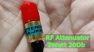 RF Attenuator 2 Watts 20 Db Explained for Everyone by Technology Master [upl. by Floyd411]