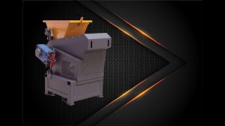 One rotor industrial shredder PS  600  STOKKERMILL [upl. by Edik145]