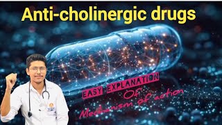 Anticholinergic drugs  Pharmacology  Bsc Nursing [upl. by Anahsit356]