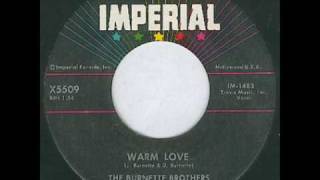 Burnette Brothers  Warm Lovewmv [upl. by Ahders432]