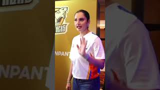 Sania Mirza in Dubai as show topper looks so cute virlshorts virlshorts virlshorts [upl. by Einahteb]