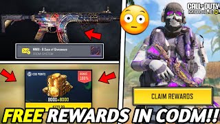 NEW Cod Mobile Free Gifts  Free Redeem Code  50 Extra CP amp More Call Of Duty Mobile [upl. by Uv20]