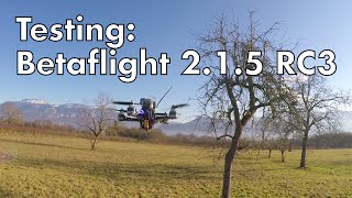 Testing BetaFlight 215 Air mode and cow poop [upl. by Kera]