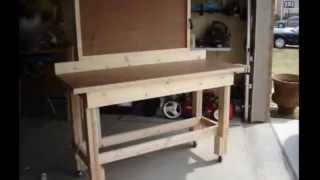 Workbench Plans  How to Build a Workbench [upl. by Nobie]