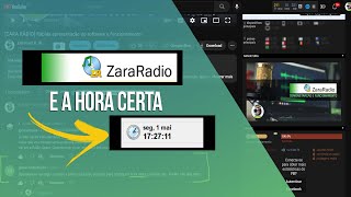 ZARARADIO Como colocar hora certa no ZaraRadio by Ebavoxx [upl. by Assital]