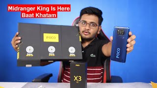 POCO X3 NFC Unboxing  Midrange King Agia [upl. by Harrietta]