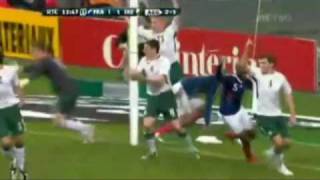 Thierry Henry Handball Ireland V France 11 agg 12 Hand Of Frog God 181109 BestGood Quality [upl. by Charmain]