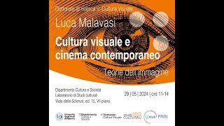 Luca Malavasi  Cultura visuale e Cinema contemporaneo [upl. by Culbert391]