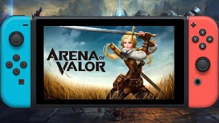 How Well Does Arena of Valor Play on Nintendo Switch [upl. by Otrebilif93]