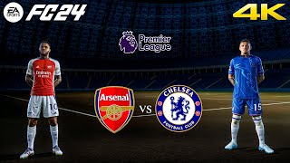 FC 24  Arsenal vs Chelsea Ft Sancho Sterling  Premier League 2425 Full Match  4K [upl. by Chenee]