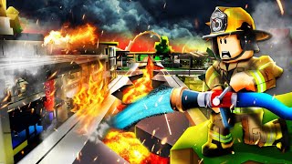 I Became FIREMEN To SAVE Brookhaven [upl. by Atihcnoc25]