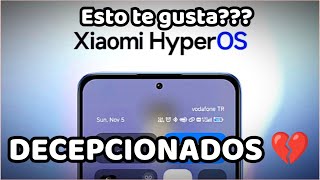 Hyper OS ACTUALIZA 💔 ASI ES HYPER OS experiencia real de usuarios [upl. by Nortal]